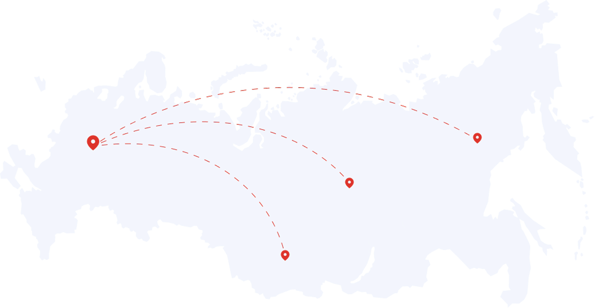 Доставка товаров <br /> по всей России